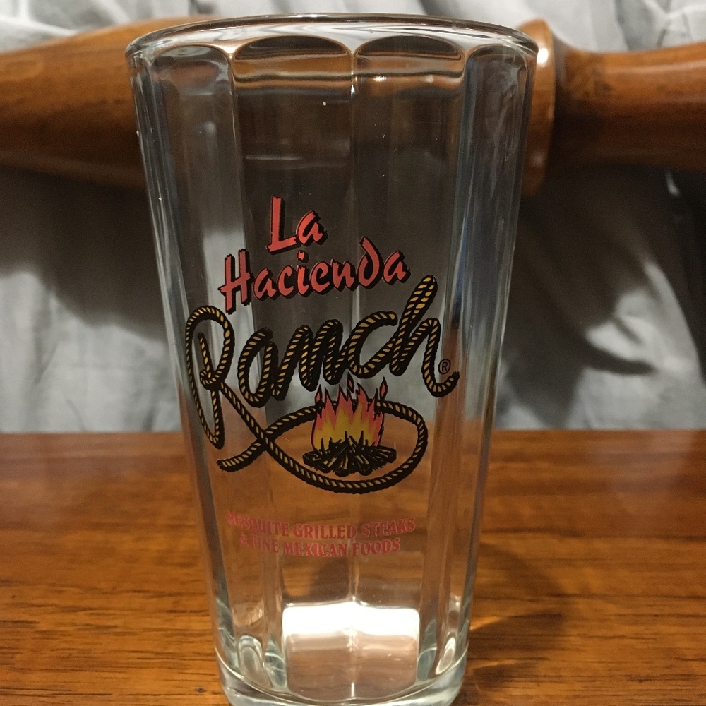 La Hacienda Ranch Restaurant drinking glass
